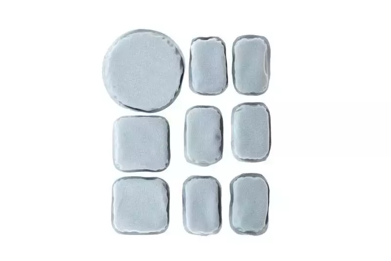 Helmet pads set - Grey
