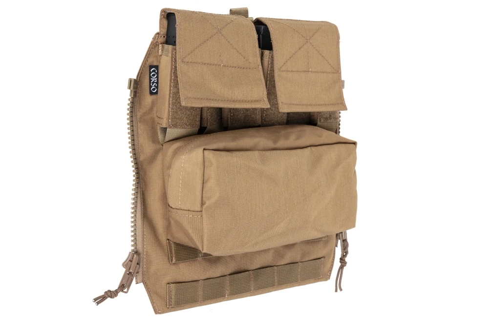 Panel de asalto Corso Tactical Buccanner MK I coyote brown