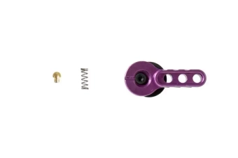 Sélecteur de mode de tir CNC pour répliques M4/M16 - violet