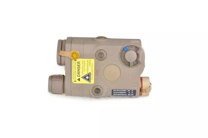 Bateriový box - airsoftová zbraň AN/PEQ-15 - tmavě zemitý