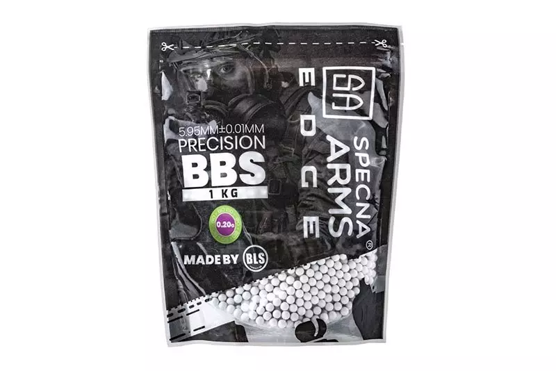0.20g Specna Arms EDGE™ BIO Precision BBs - 1kg - White