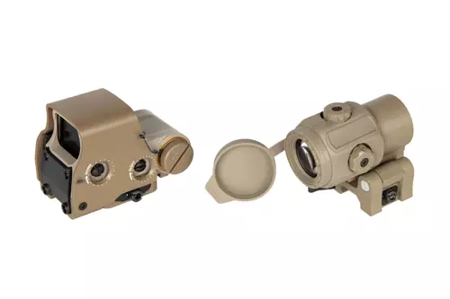Set organe de viséea XPS 3-2 + Loupe G43 3x - Tan