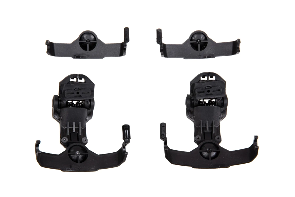 Adaptateur de casque Comtac pour rails Team Wendy (type AMP) - Noir