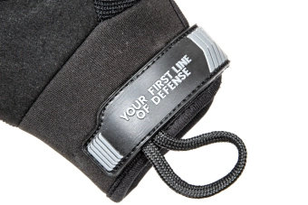 Gants tactiques Bouclier à griffes blindé pour temps chaud - noir