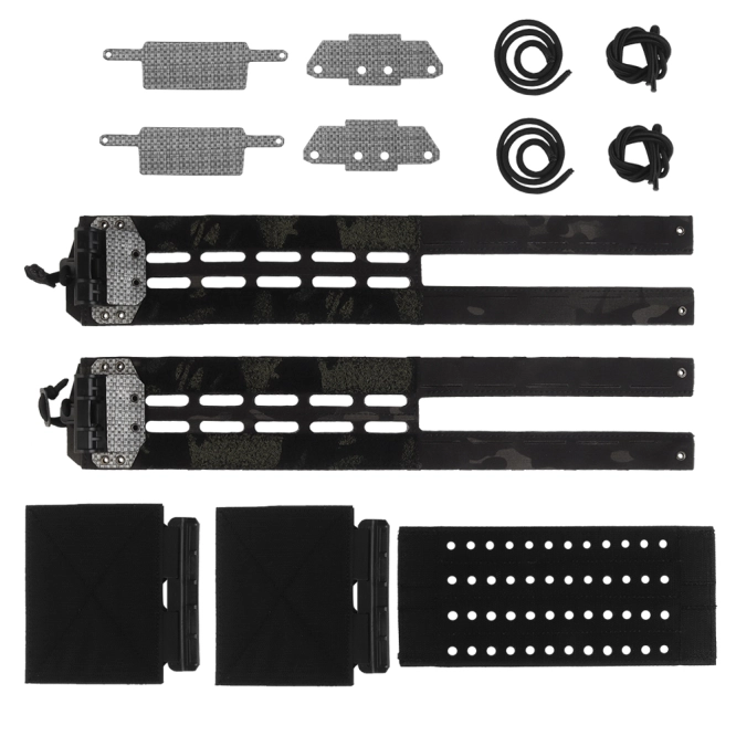 Multi-purpose Cummerbund Wosport Lightweight Gridle QD MC Black