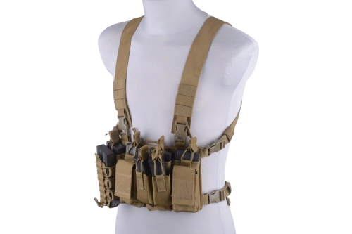 Fast Chest Rig Tactical Vest - Tan