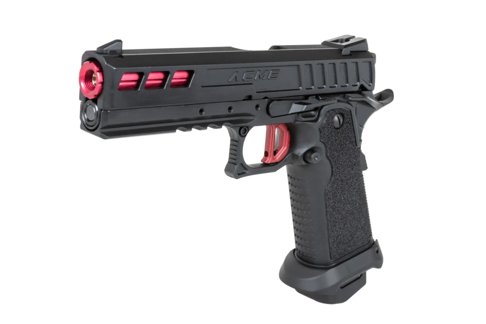 Pistolet à gaz airsoft ICS Hi-Capa ACME Green