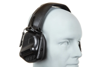 Wosport HD-12 aktivní chrániče sluchu IPSC Gen 5 verze Black