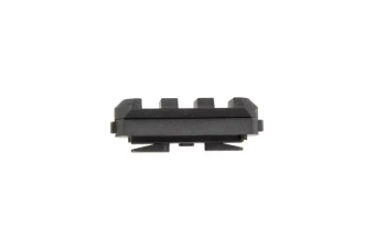 QD M-LOK 3 Slot RIS Rail - Black