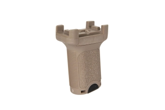 Vertikální rukojeť přední pro RIS lištu / KeyMod / M-LOK - tan