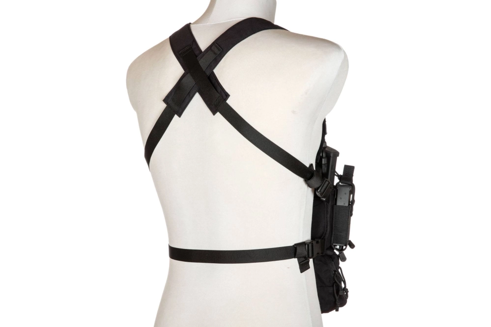Chaleco táctico Todoterreno Chest rig Wenator+ - Negro