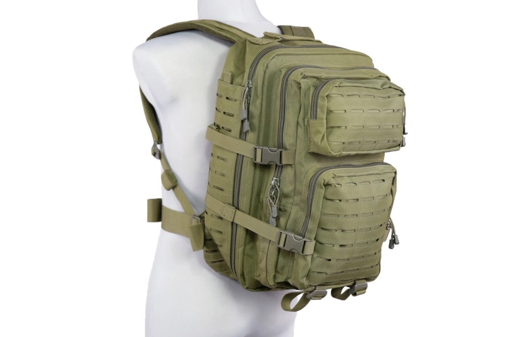 Medium Laser-Cut Patrol Backpack - Olive Drab