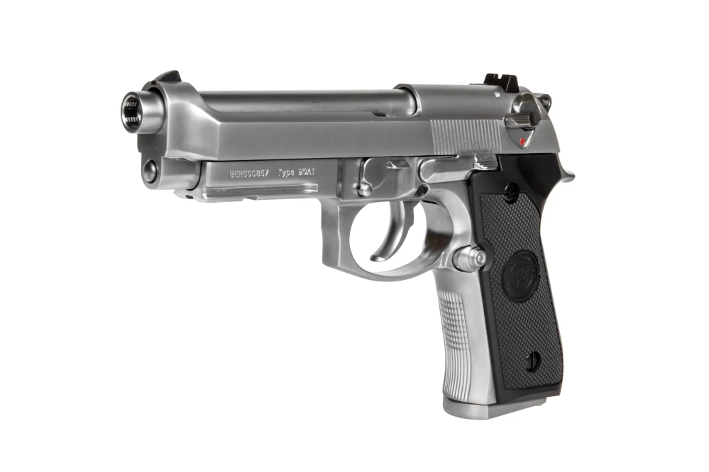 M92 Chrome pistol replica