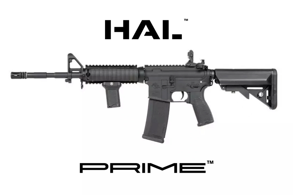 Airsoft geweer Specna Arms RRA SA-P03 Prime™ HAL™ ETU met brushless motor Zwart