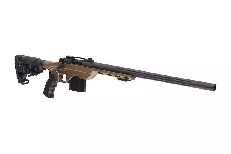 Fusil de airsoft rifle de francotirador MDT LSS - Tierra oscura