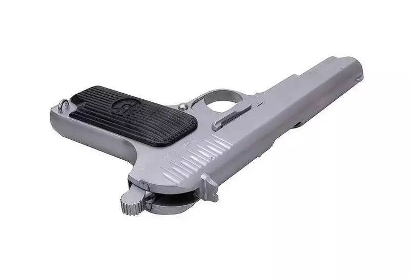 Plynová zbraň pistole SR-33 - stříbrná