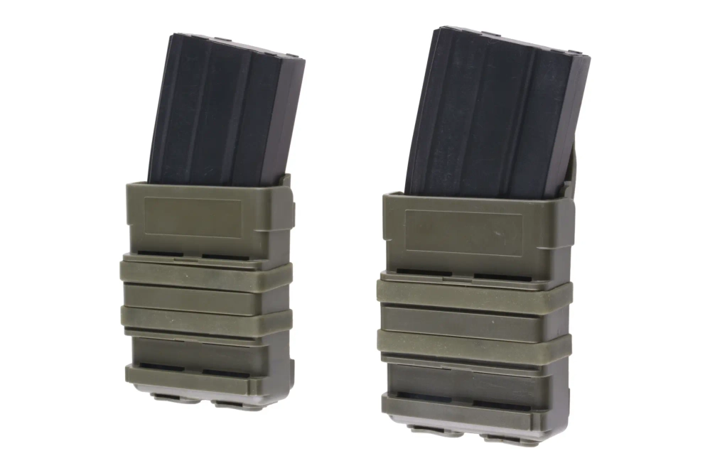 Double Open III (M) 5.56 Magazine Pouch - Olive Drab