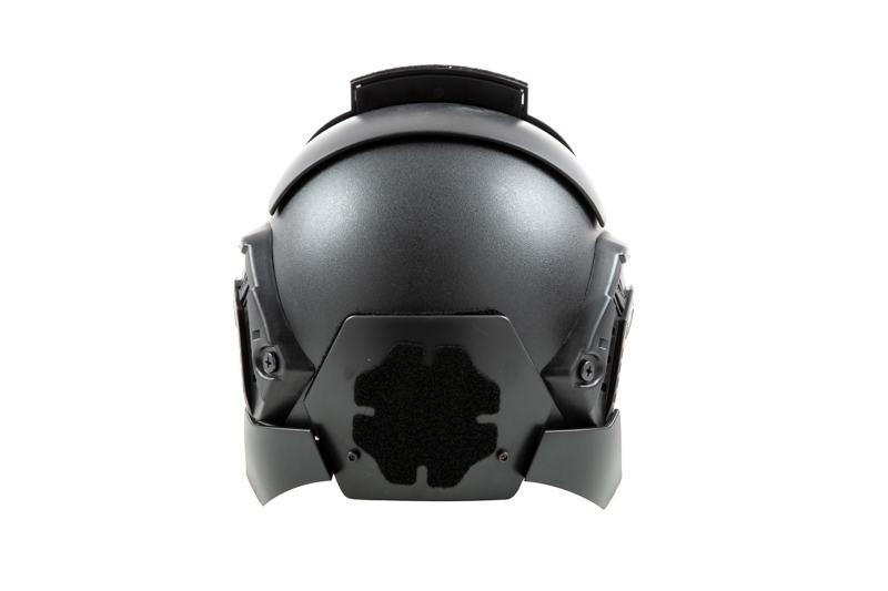 Warrior helmet replica - black