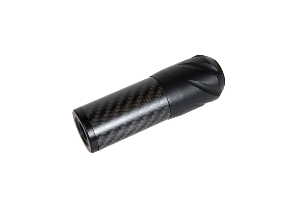 Karbonowy tłumik dźwięku DSL2 36x100mm - Czarny 