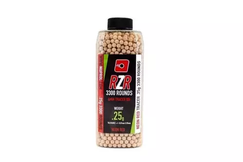 BBs Tracer 0.25g Nuprol RZR 3300 pcs - Red