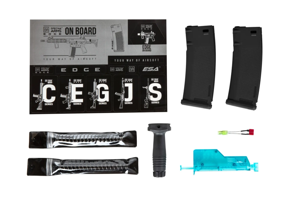 Airsoft rifle Specna Arms Daniel Defense® MK18 SA-P26 Prime™ Aster II ETU with brushless motor Black