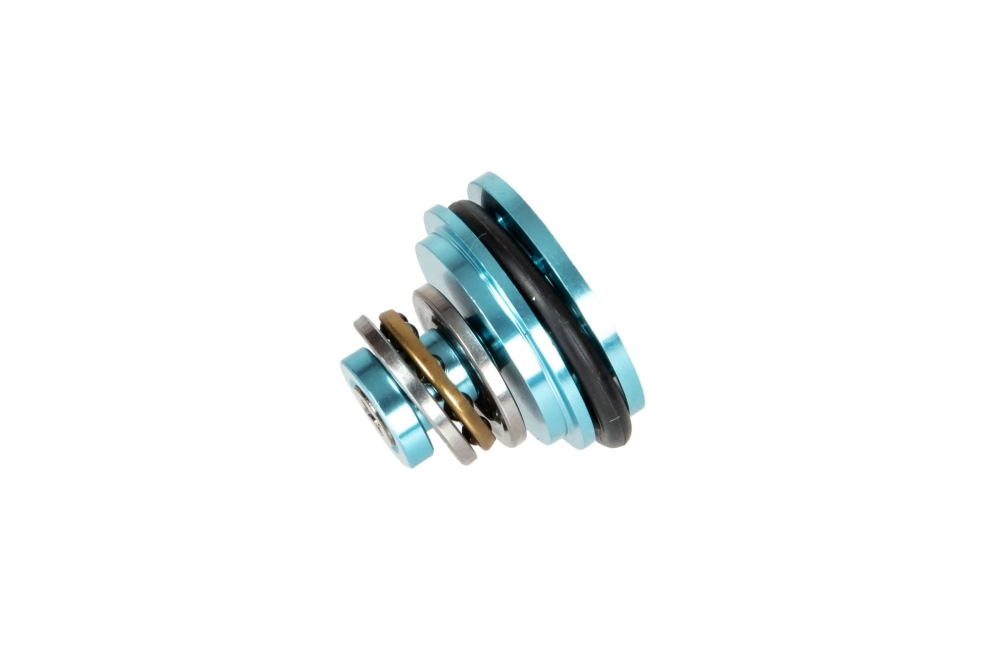 Ventilé tête de piston aluminium CNC