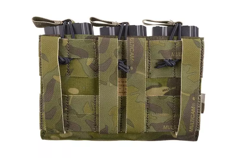 Triple Open Top Pouch for M4/M16 + Pistol Magazines - MC Tropic