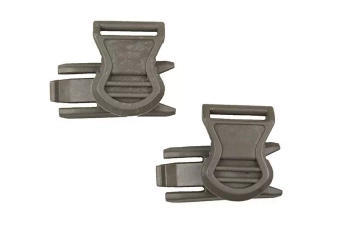 Goggle Swivel Clips (19mm) - foliage green