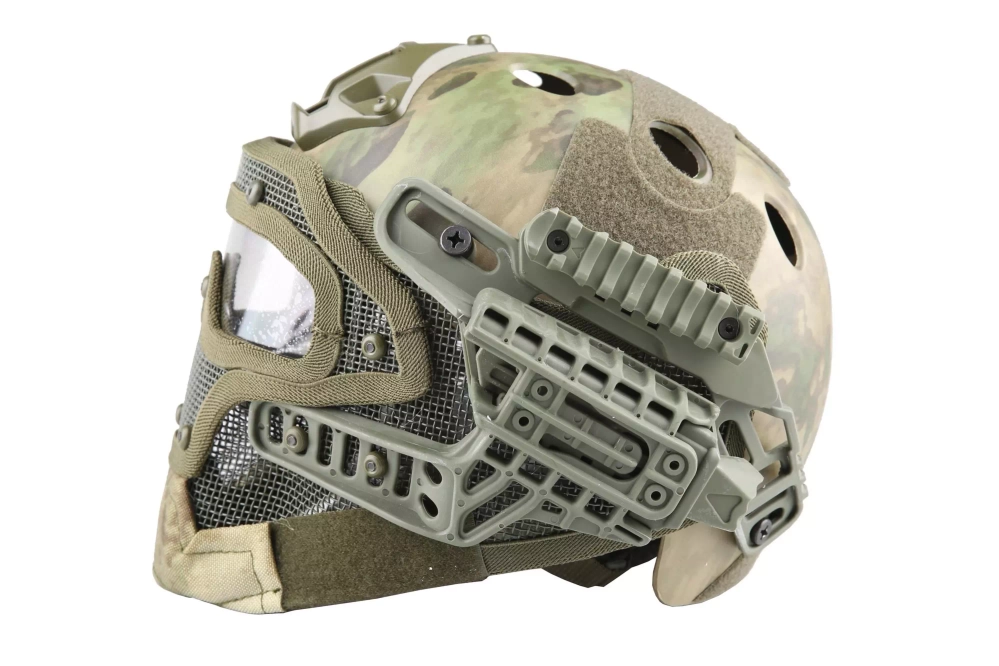 Réplica del casco FAST PJ G4 System con pantalla facial - ATC-FG