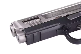 Réplique de pistolet Hi-Capa 3.8 Force Velociraptor - argent 