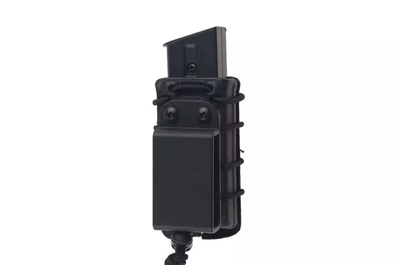 SMC Single Stack Magazine Pouch with flocking (na pas 50mm) - black