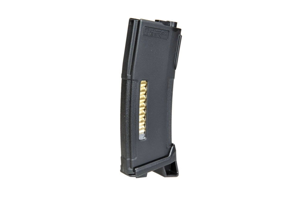 Chargeur mid-cap EPM 150 billes pour répliques M4/M16 - noir