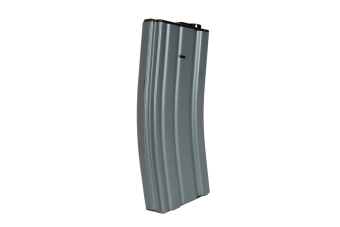 Chargeur hi-cap 350 pastilles pour répliques type M4/M16 - gris