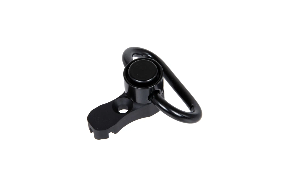 Conjunto de correa QD con ranura para cable KeyMod/M-LOK Negro