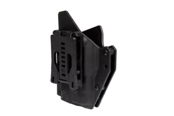Tactical holster for G17L replicas with flashlight - black