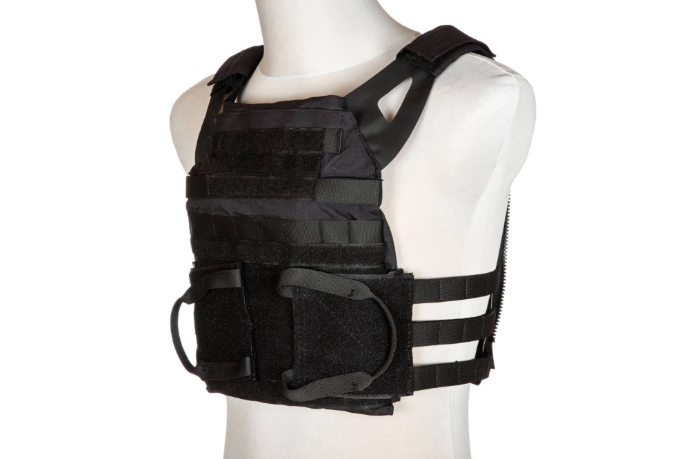 Chaleco táctico Rush 2.0 Plate carrier Ariatel - Negro