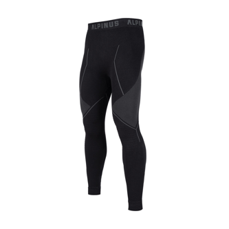 Heren Alpinus Tactical Base Layer thermobroek Zwart Grijs