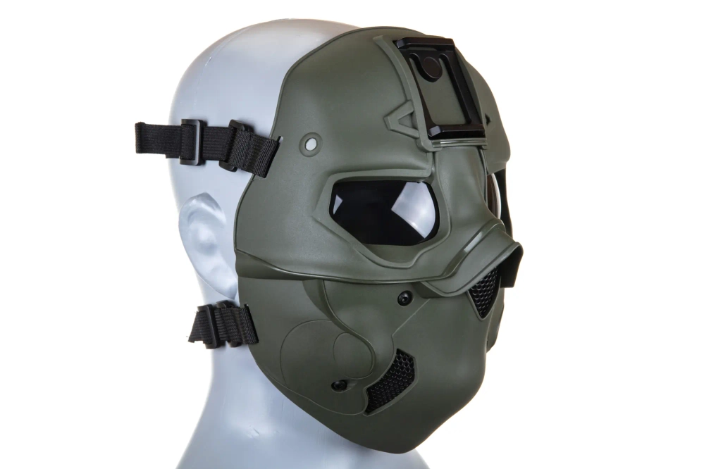 Taktická maska Wosport Olive