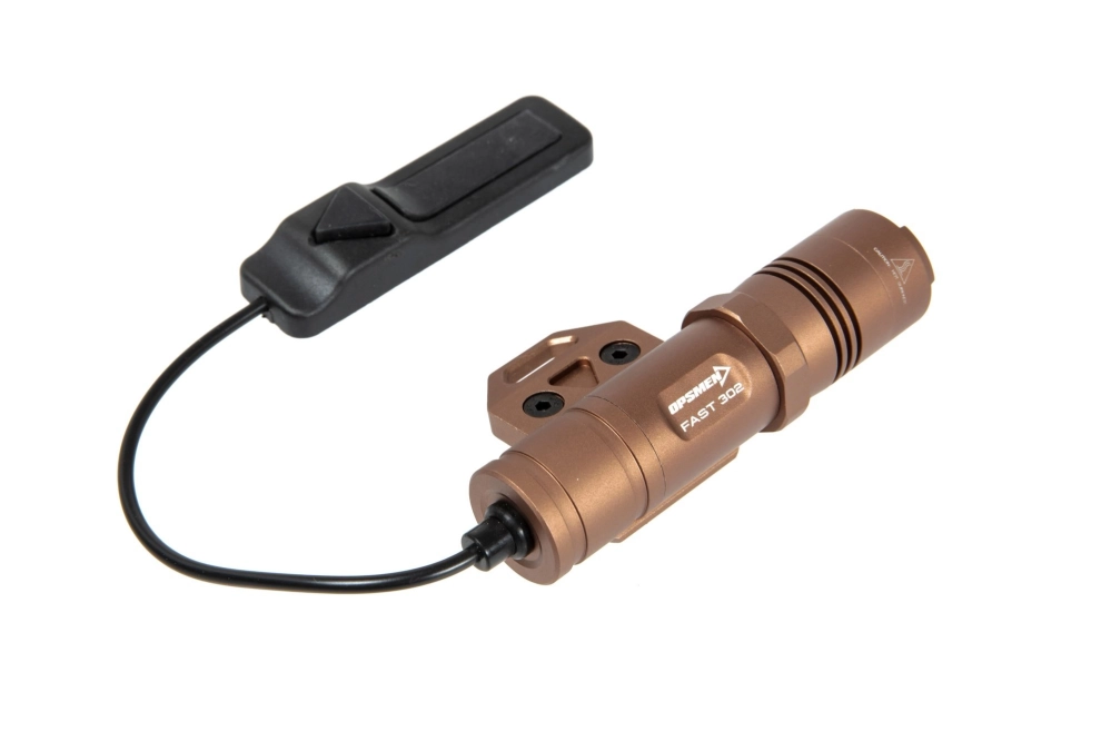FAST 302M-TN Tactical Flashlight - Tan