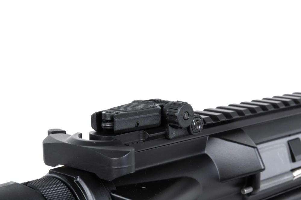 Specna Arms Daniel Defense® MK18 SA-P26 Prime™ Aster II ETU airsoft Carabina con motor brushless de un solo disparo Negro