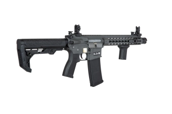 Replika karabinka SA-E07 EDGE™ Gray  - Light Ops Stock