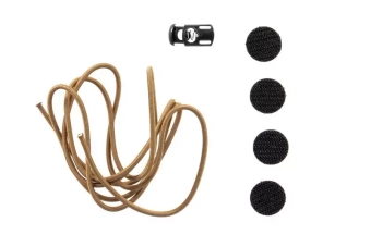 Housse en maille pour casque fast (M) - terre foncée