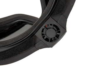 Tactical Goggles with Fan - Black
