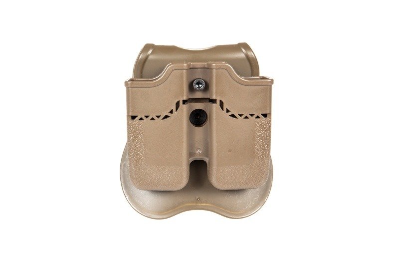1911 double magazine pouch - Tan