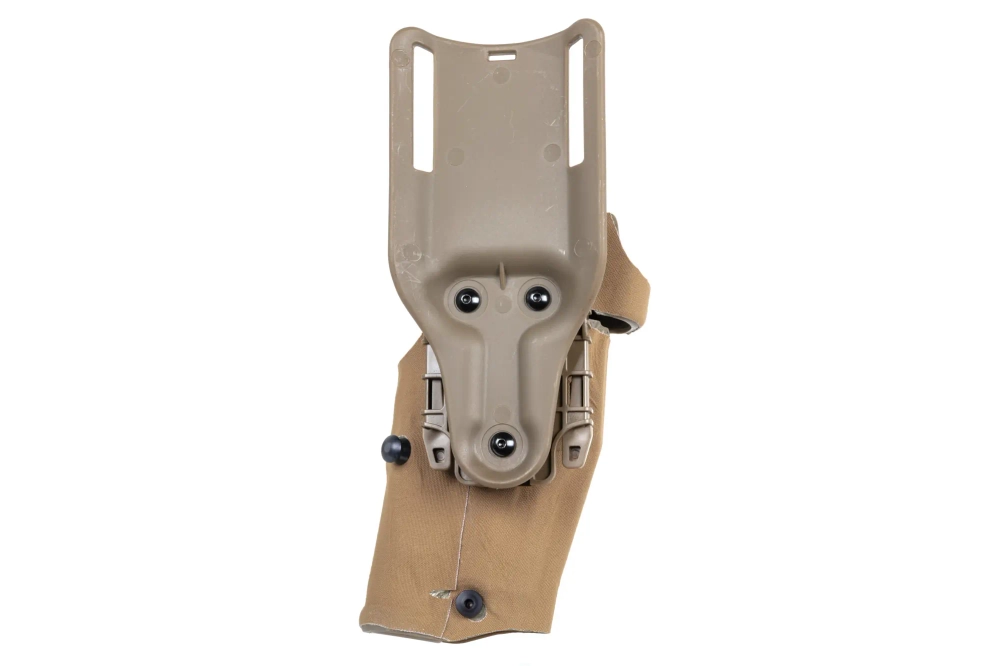 Pouzdro Wosport GB-87 s adaptérem a flipperem (levoruká verze) Tan