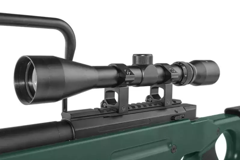 Airsoft pušky odstřelovací puška SV-98 CORE™ s dalekohledem a dvojnožkou - ruská zelená