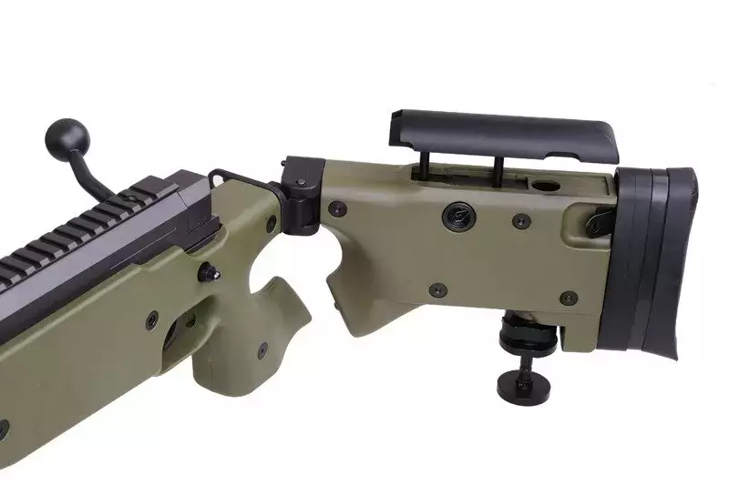Airsoftová odstřelovací puška MB08 - olivově zelená