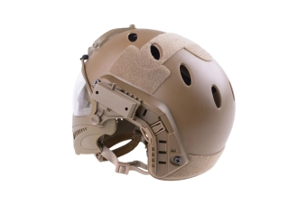 FAST PJ Piloteer répliques de casque - Tan