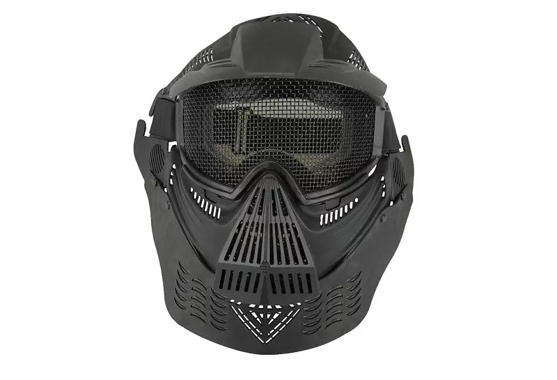 Ultimate Tactical Guardian V2 Full Mask - Black