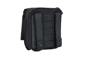 Admin pouch avec support en érable - Noir
